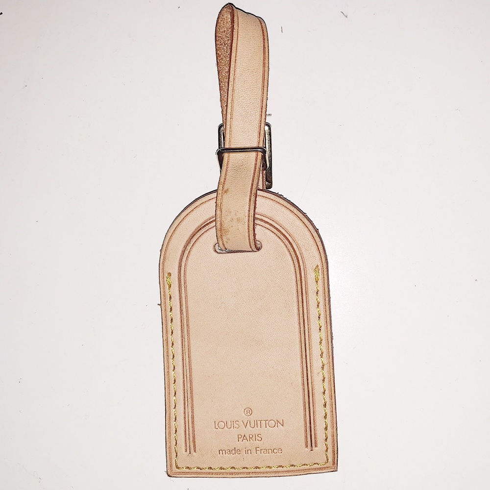 Vachetta Luggage Tag